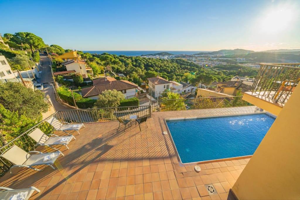 Hébergement de vacances Mare Nostrum,12 Personen, Panoramisch Zeezicht Lloret de Mar