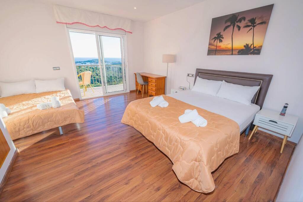 Mare Nostrum,12 Personen, Panoramisch Zeezicht Vakantiehuis Lloret de Mar