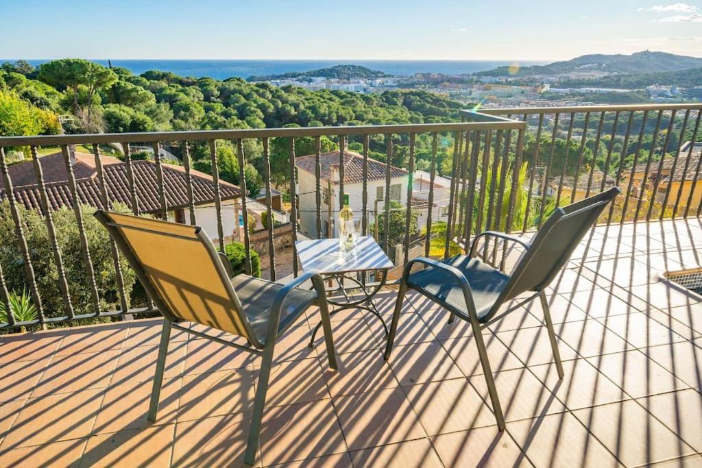 Mare Nostrum,12 Personen, Panoramisch Zeezicht Lloret de Mar